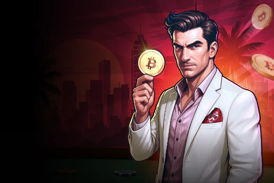 Totalmente compatível com criptomoedas