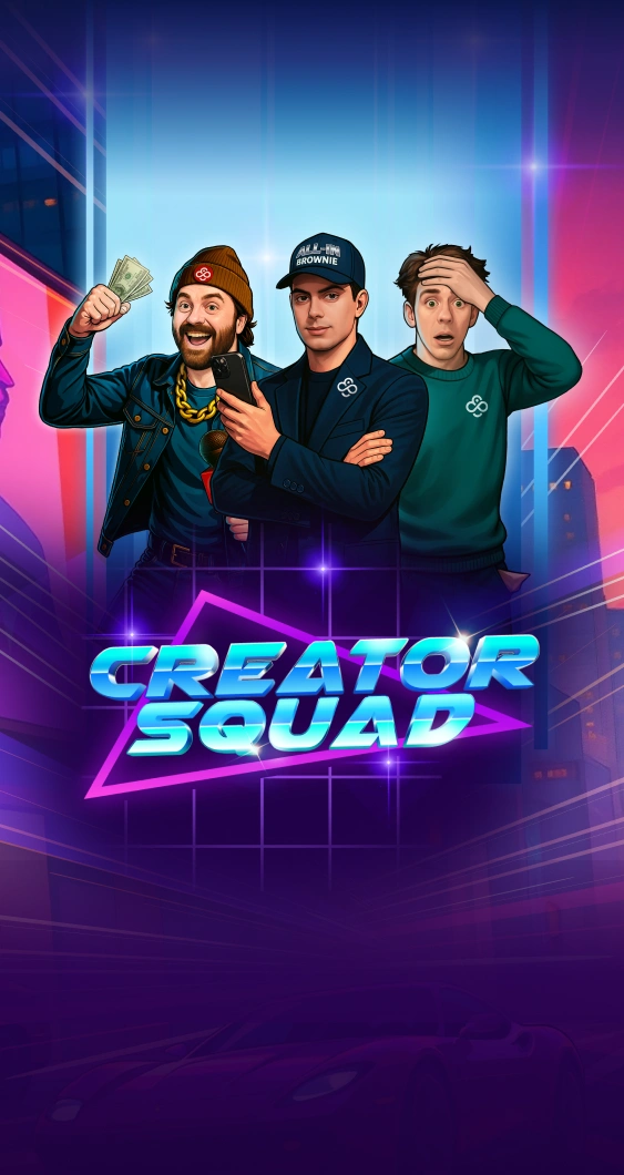 Conheça o Creator Squad da CoinPoker