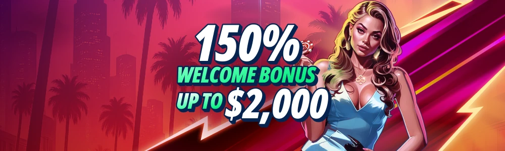 Cassino – Bônus de Boas-Vindas de 150%