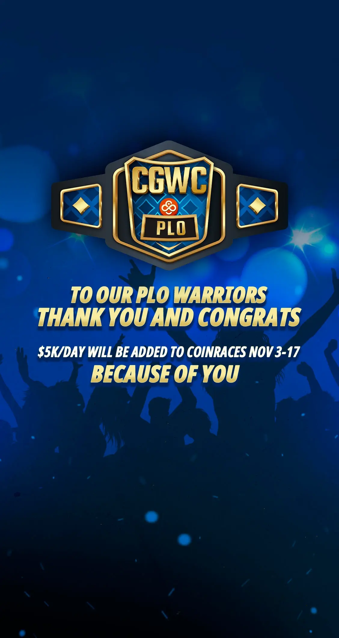 PLO Cash Game World Championship na CoinPoker