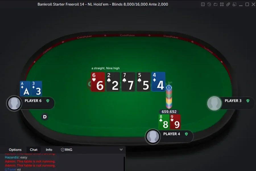 Poker No-Limit Texas Hold’em (NLH)