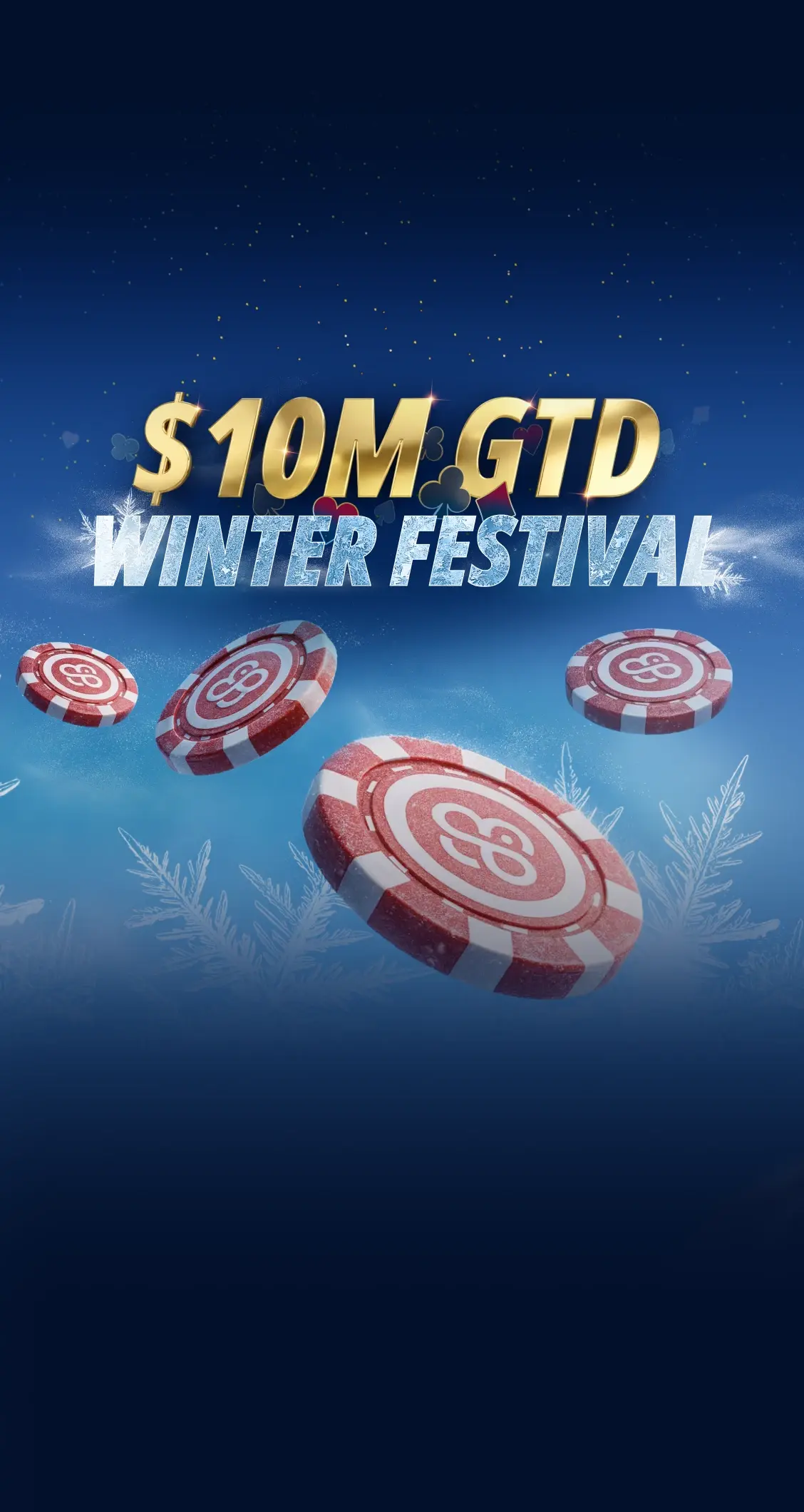 US$ 10 milhões garantidos<br />
Série do Festival de Inverno<br />
em CoinPoker