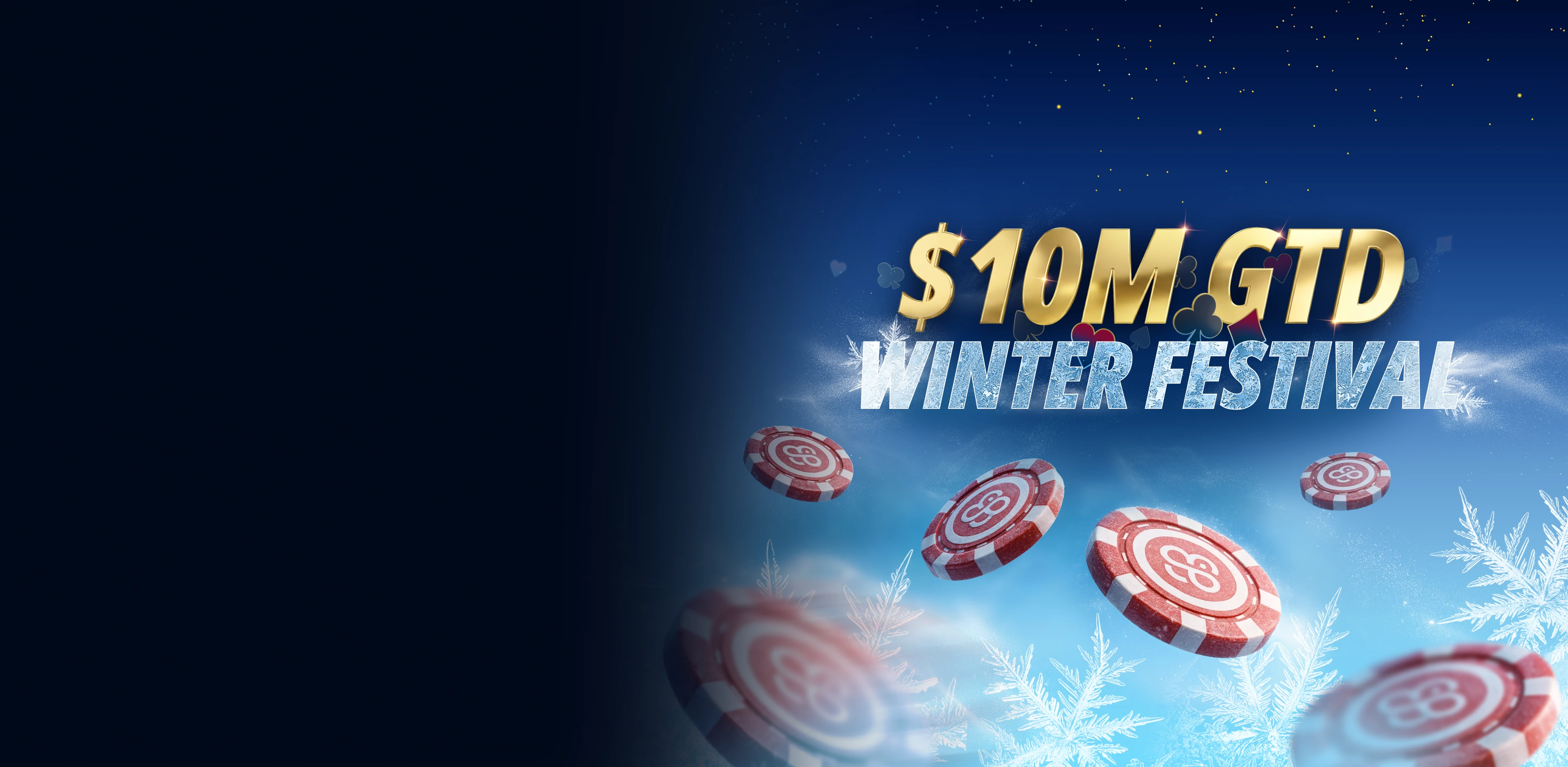 US$ 10 milhões garantidos<br />
Série do Festival de Inverno<br />
em CoinPoker