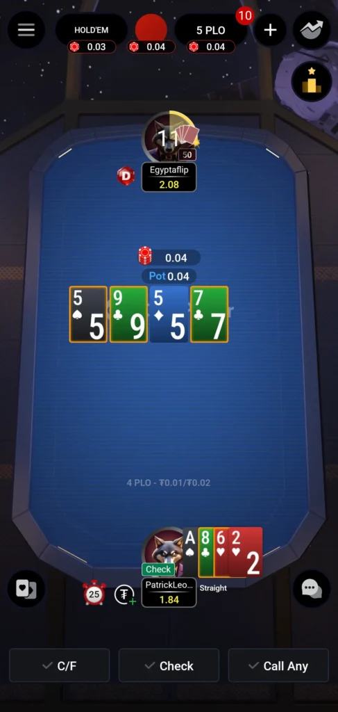 Jogue no melhor app de poker para iPhone