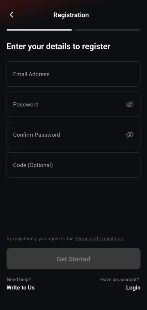 Crie sua conta CoinPoker