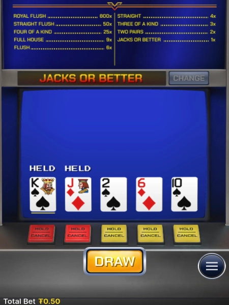 Manter ou descartar cartas