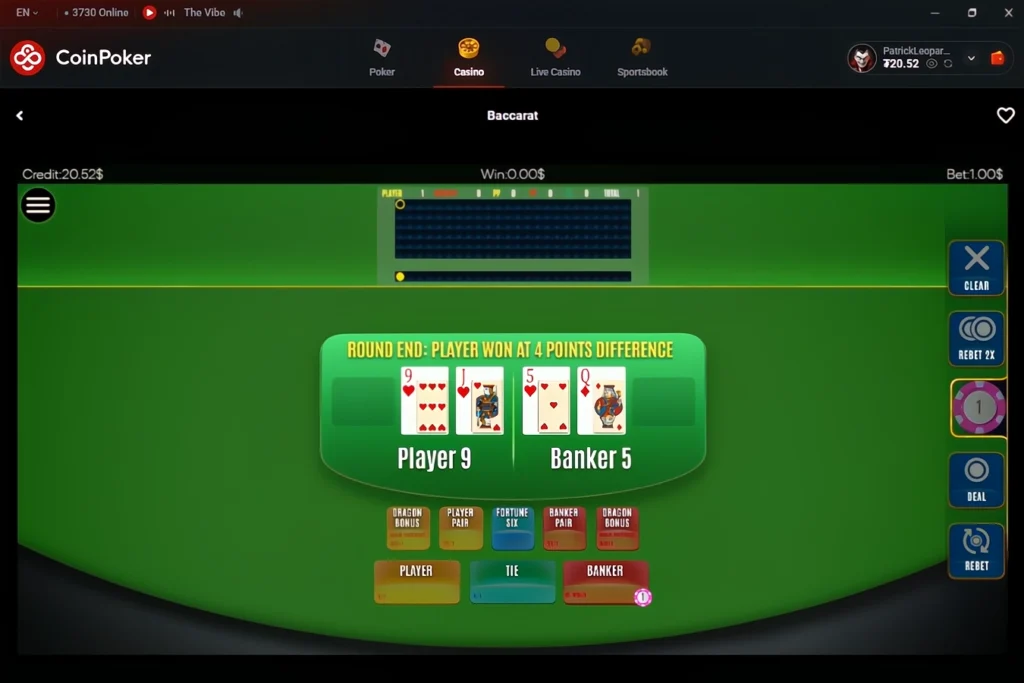 Jogos de cassino ao vivo