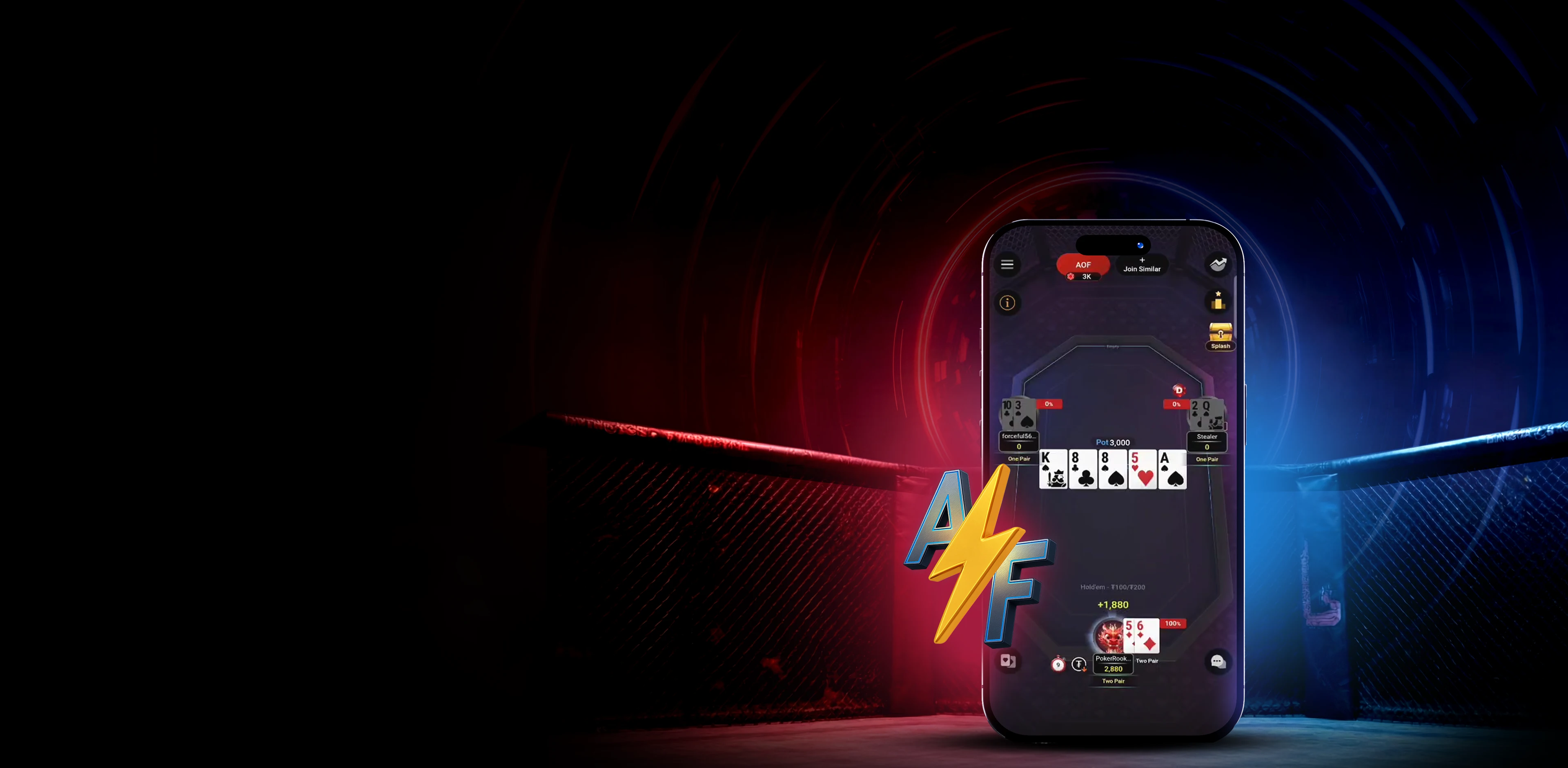 Jogue All-In or Fold Poker Online por dinheiro real no CoinPoker