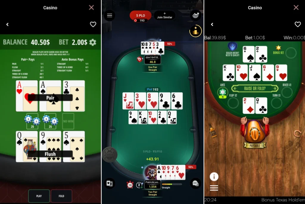 Jogue instantaneamente pelo navegador ou baixe o aplicativo