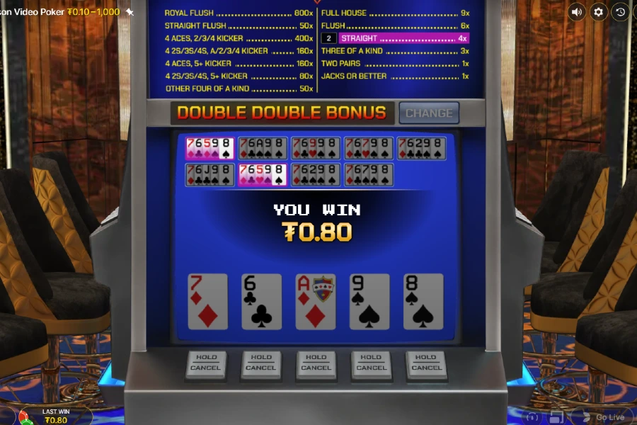 Video poker