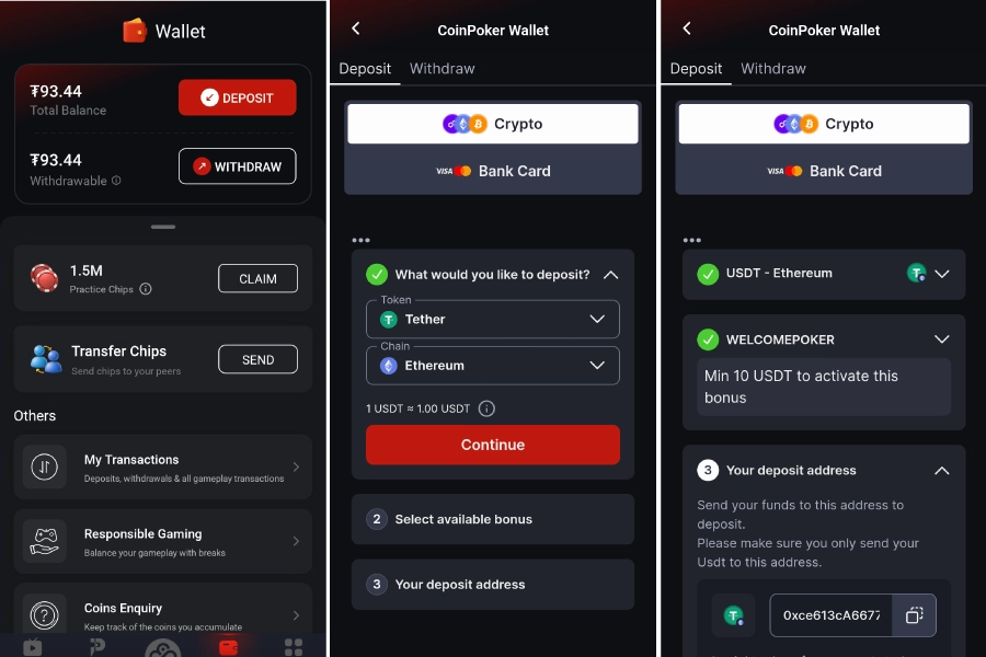 Caixa de Criptomoedas & Bônus de Depósito de 150%