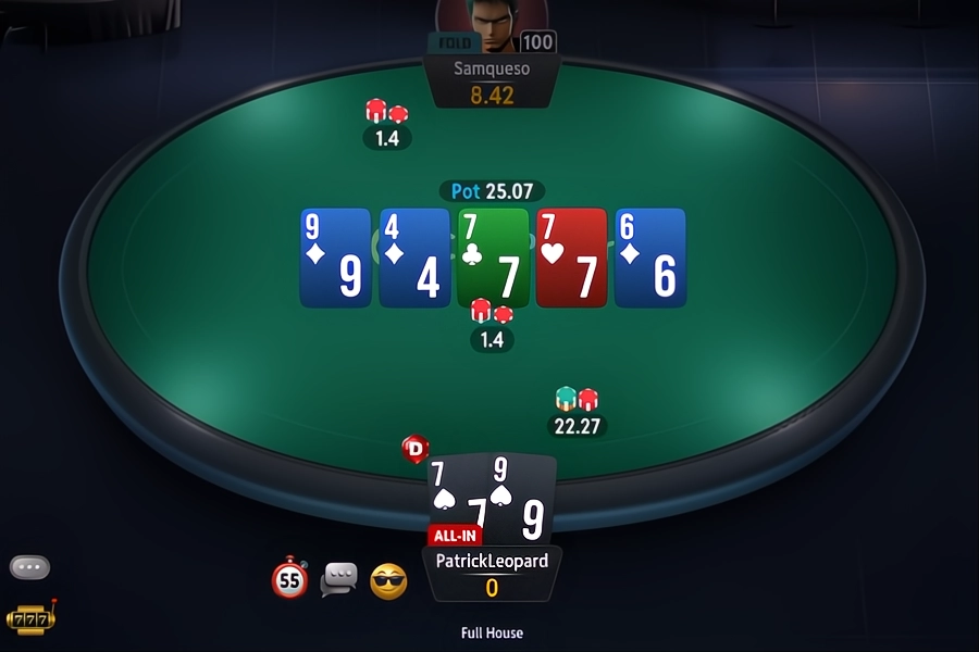 Cash games Texas Holdem 