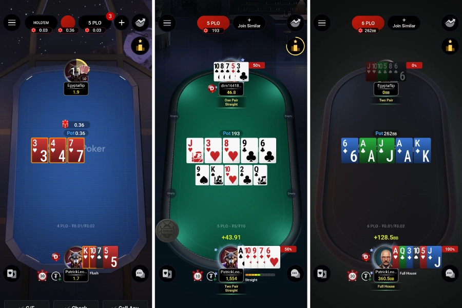 Jogos PLO6 para dispositivos móveis iOS e Android