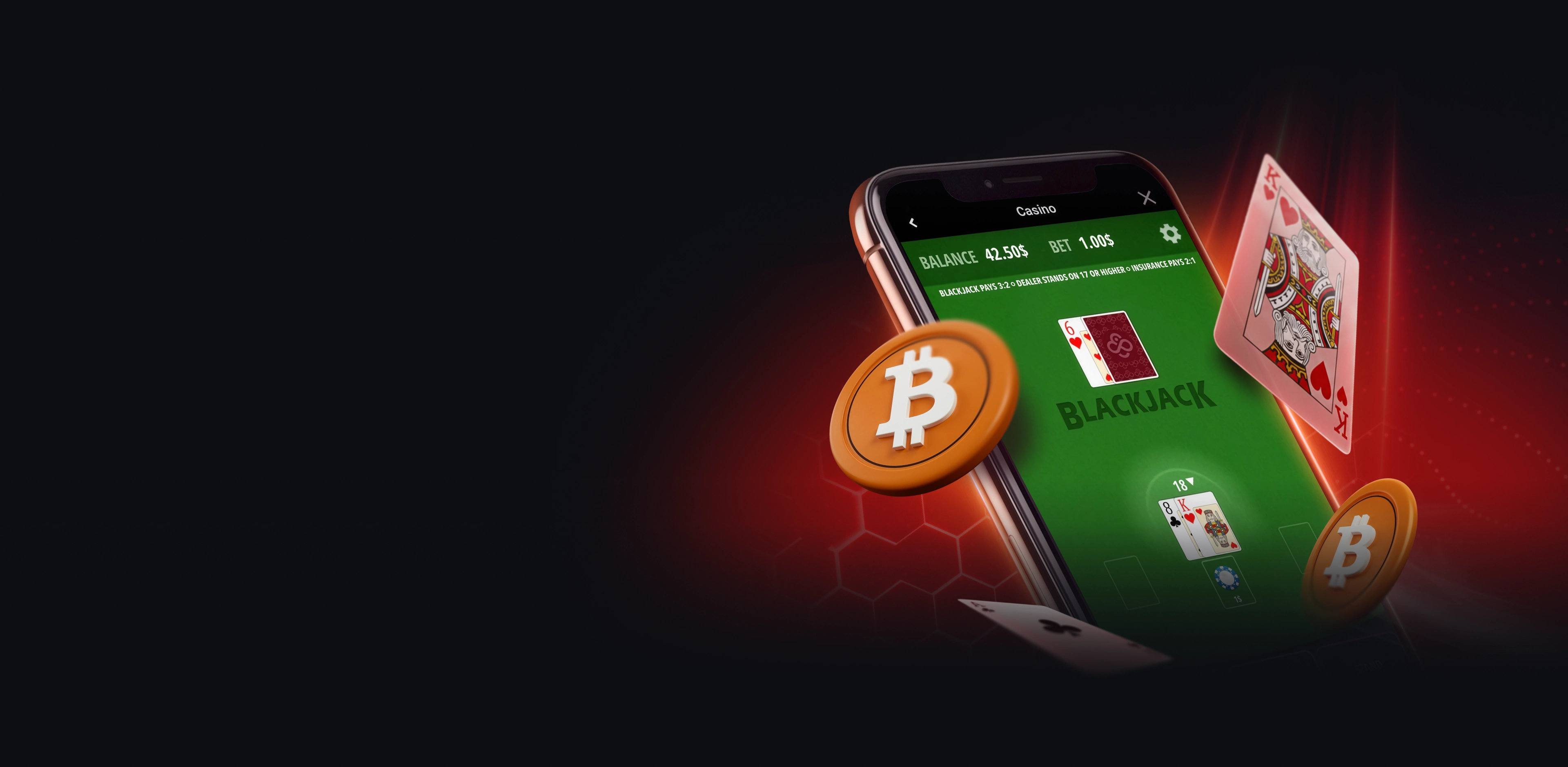Blackjack com Bitcoin: Jogue Blackjack com criptomoedas online na CoinPoker