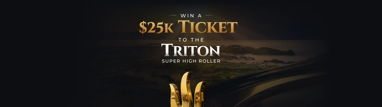 Sorteio Road To Triton de US$ 25 mil