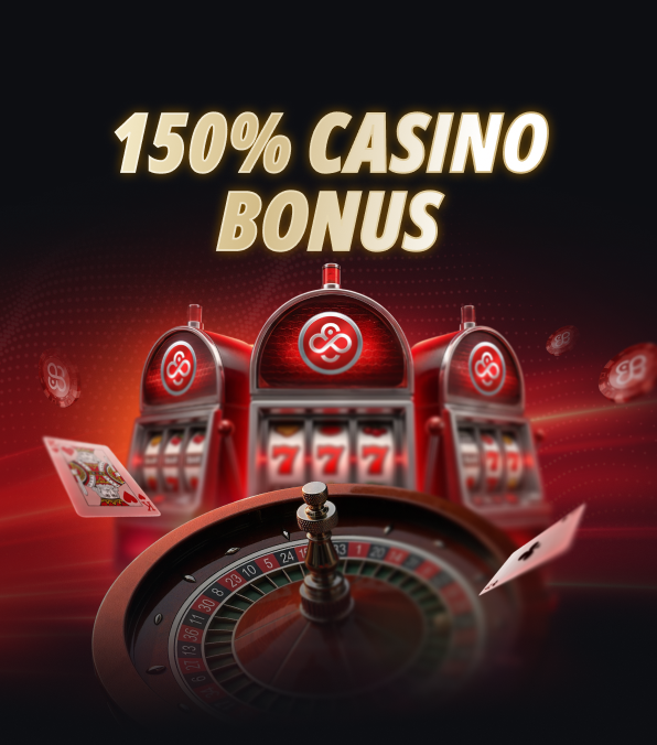 Cassino – Bônus de Boas-Vindas de 150% + 100 Rodadas Grátis