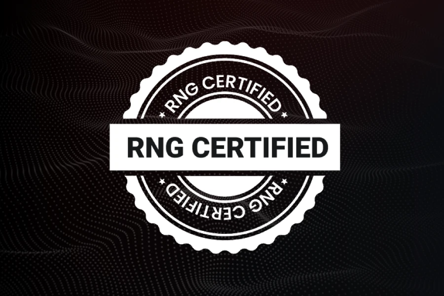 Jogo limpo através de um RNG confiável